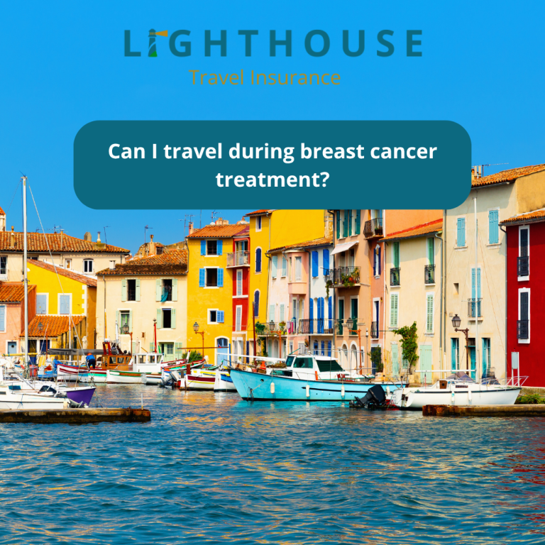 When can you travel during or after breast cancer treatment?